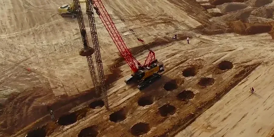 Illustrative image of Dynamic compaction design in Edinburgh