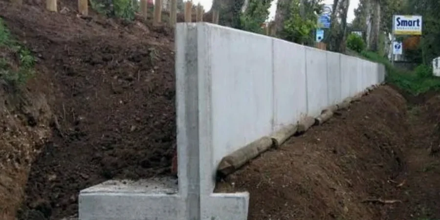 Illustrative image of Retaining wall design in Edinburgh